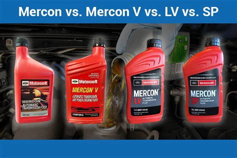 difference between mercon v and mercon lv